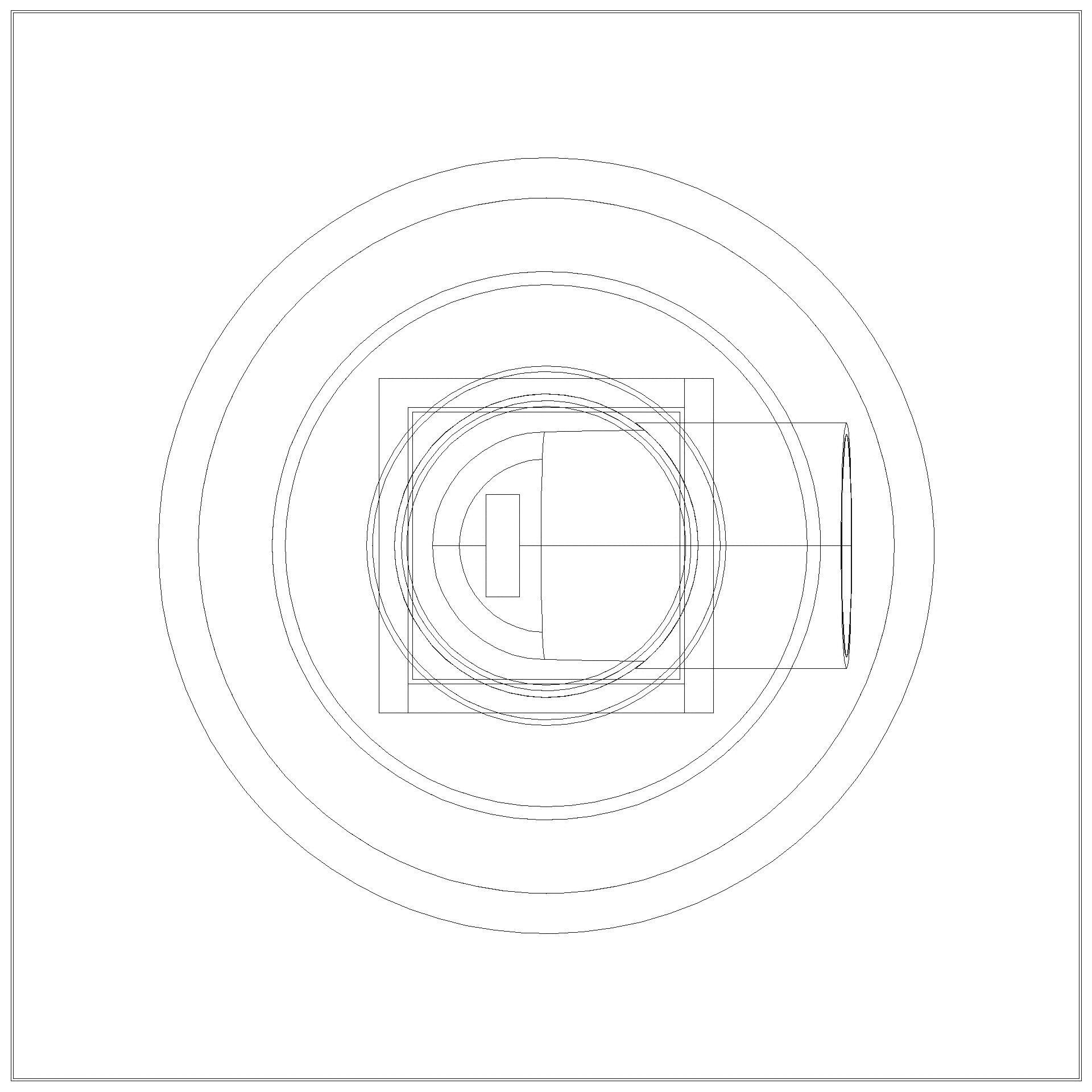 KESSEL-Bodenablauf Ecoguss Klebeflansch DN 100, seitl., Variofix, Schlitzrost (3D)