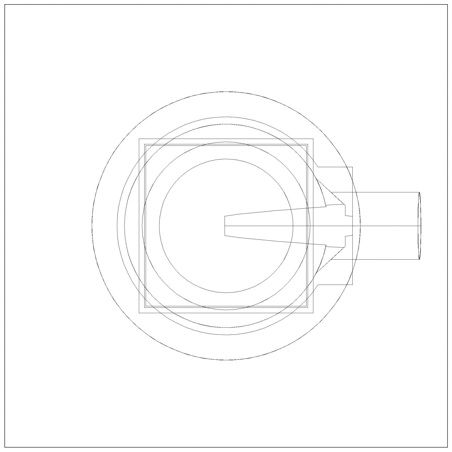 KESSEL-Bodenablauf Der Ultraflache 54 DN 50, WaD, Schlitzrost (3D)