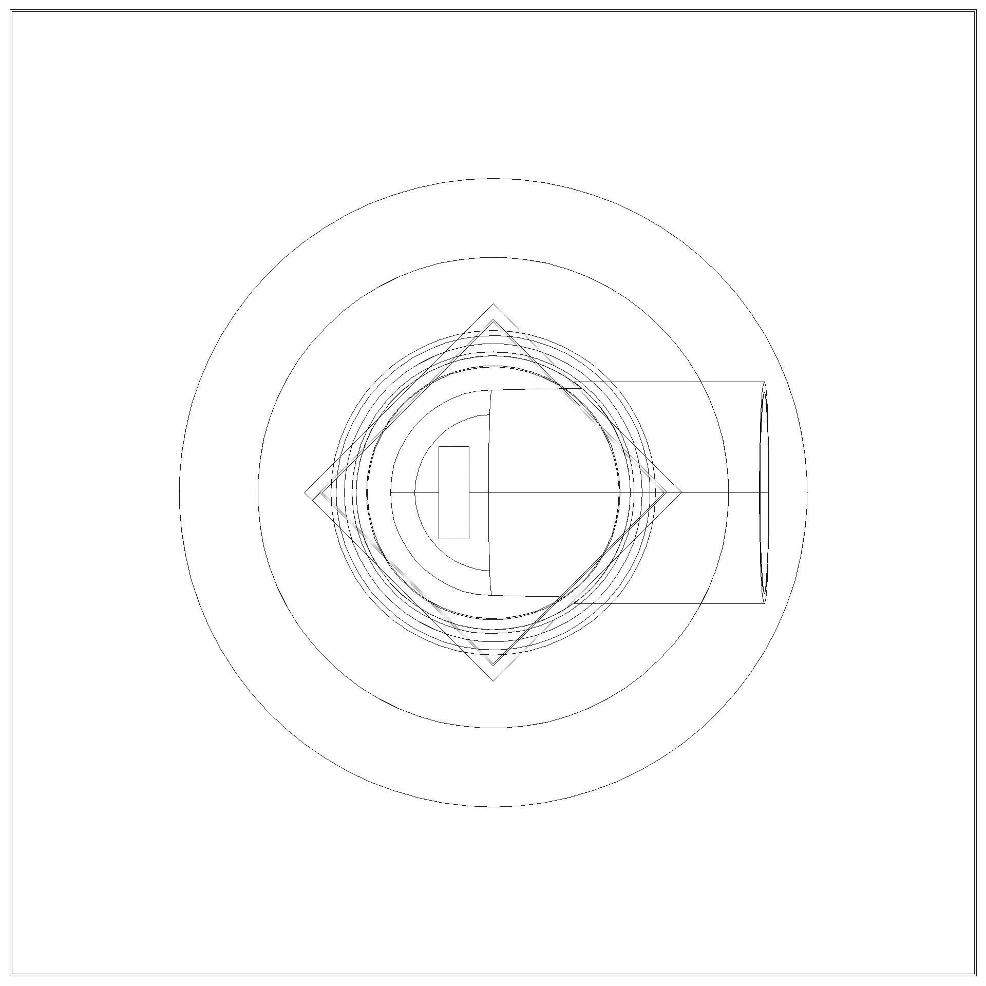 KESSEL-Objektablauf Practicus DN100 seitl.,Dünnbett.,Designrost Kessel (3D)