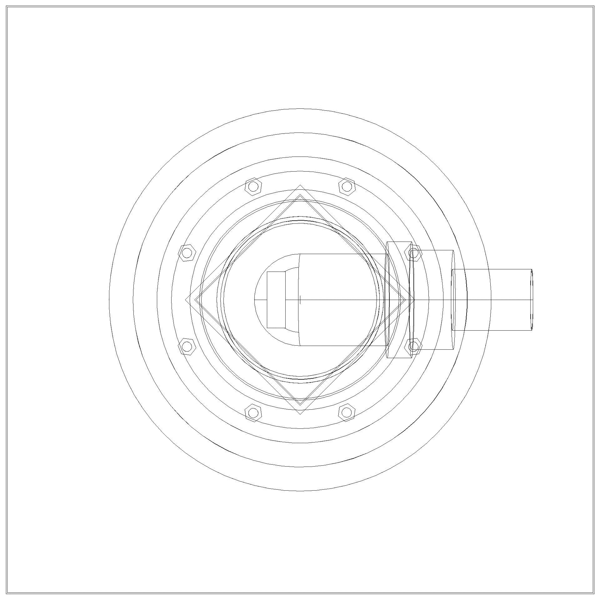 KESSEL-Objektablauf Practicus Pressfl. DN50 seitl.,Dünnbett.,Designrost Kessel (3D)