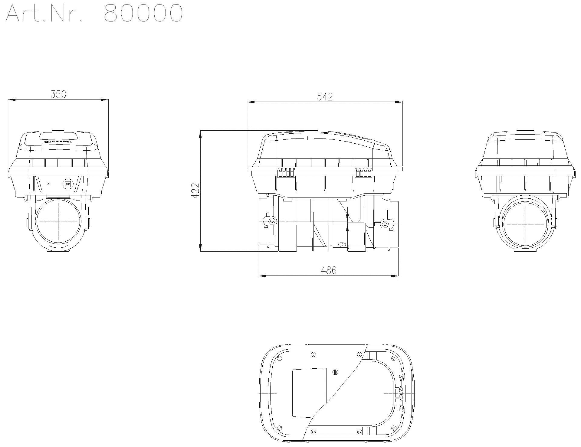 KESSEL-Reinigungsrohr o. Spitzende und Muffe