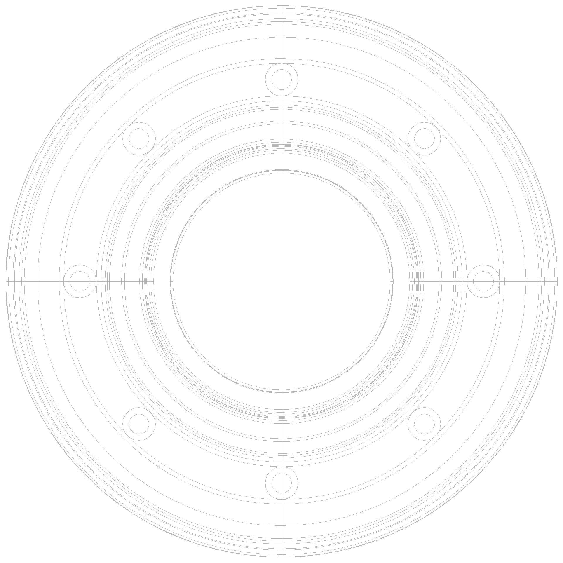 KESSEL-Grundkörper Ecoguss Pressfl., DN 100, Auslauf senkrecht (3D)
