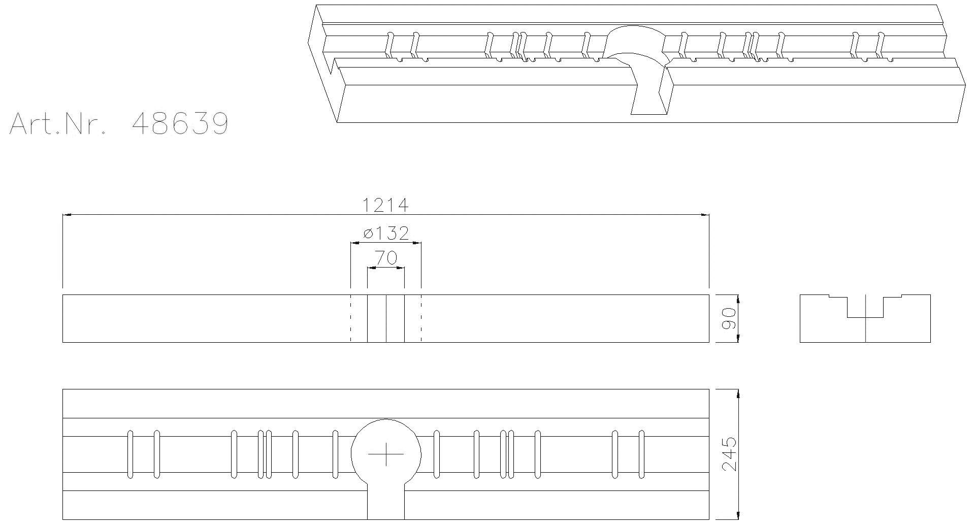 KESSEL-Einbauhilfe für Linearis Compact