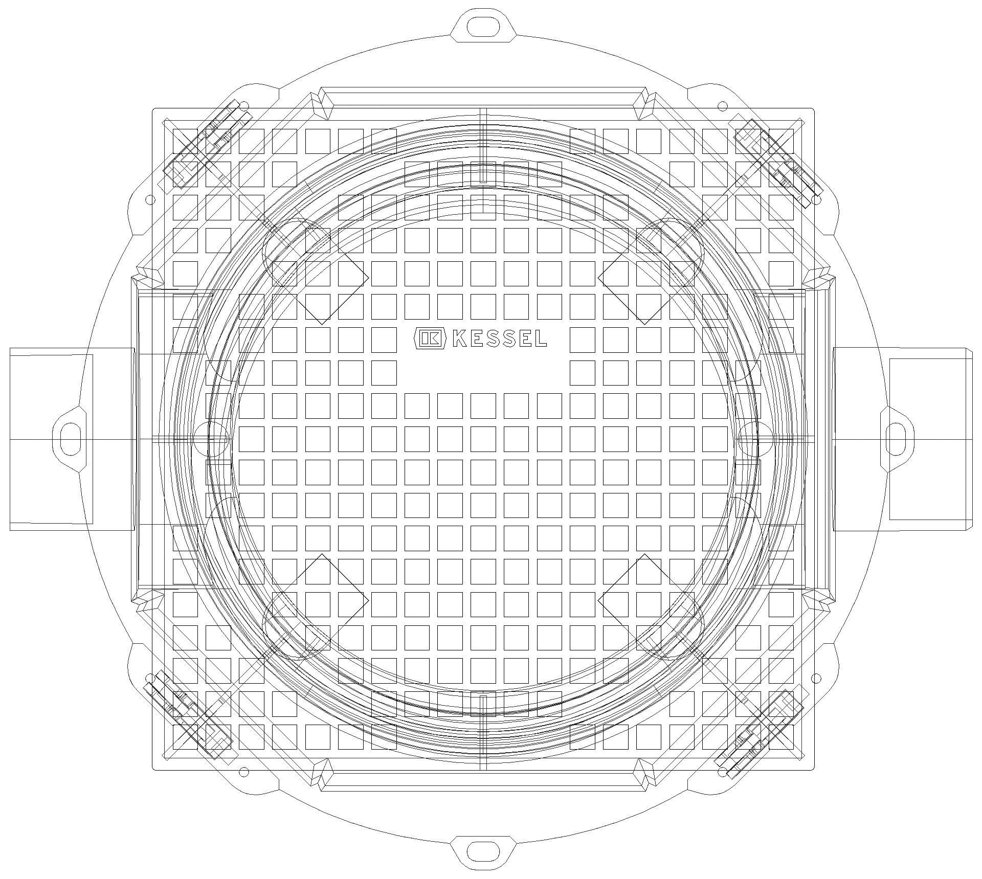 KESSEL-Öl-/Benzinabscheider EasyOil ground, LW 400, NS 1,5, Klasse II, B (3D)