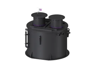 KESSEL-Fettabscheider EasyClean ground Multi NS 4 KESSEL Entwässerungstechnik - KESSEL-Fettabscheider EasyClean ground Multi NS 4