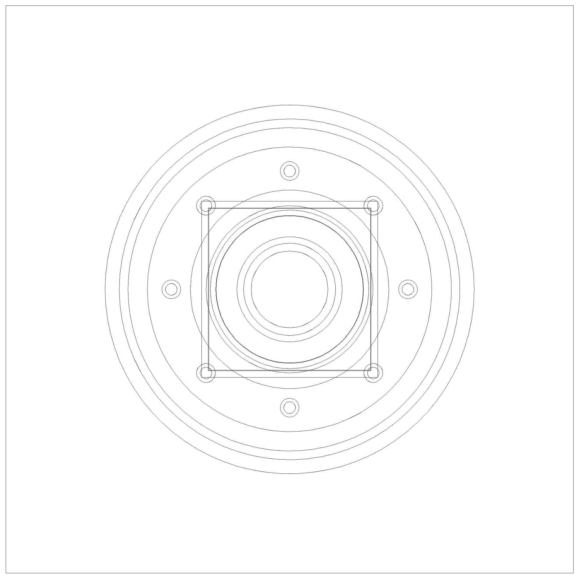 KESSEL-Ablauf Ferrofix Pressfl. DN70,senkr.,Schlitzr.,ABS Dünnbett. (3D)