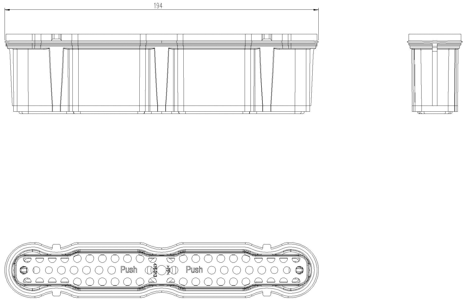 KESSEL-Geruchsverschluss Megastop für Duschrinne Linearis Infinity