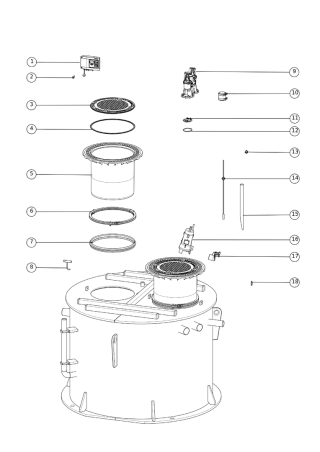 KESSEL-Fettabscheider EasyClean ground Multi NS 4 KESSEL Entwässerungstechnik - KESSEL-Fettabscheider EasyClean ground Multi NS 4