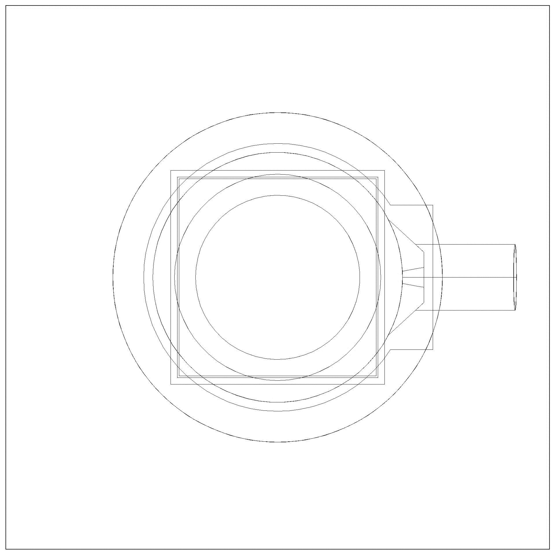 KESSEL-Bodenablauf Der Ultraflache 54 DN 40, WaD, Schlitzrost (3D)