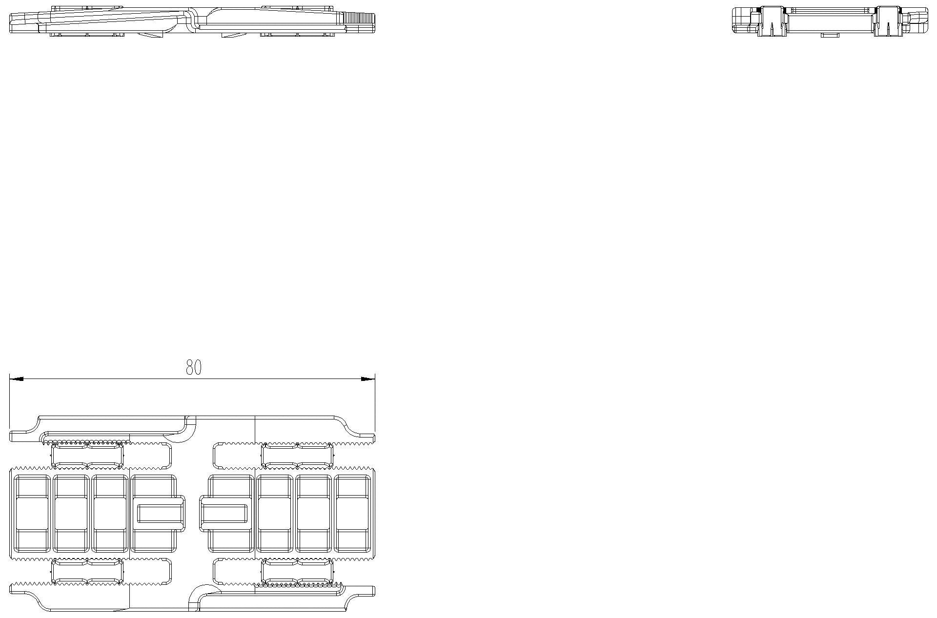 KESSEL-Verbinder gerade, für Duschrinne Linearis Infinity