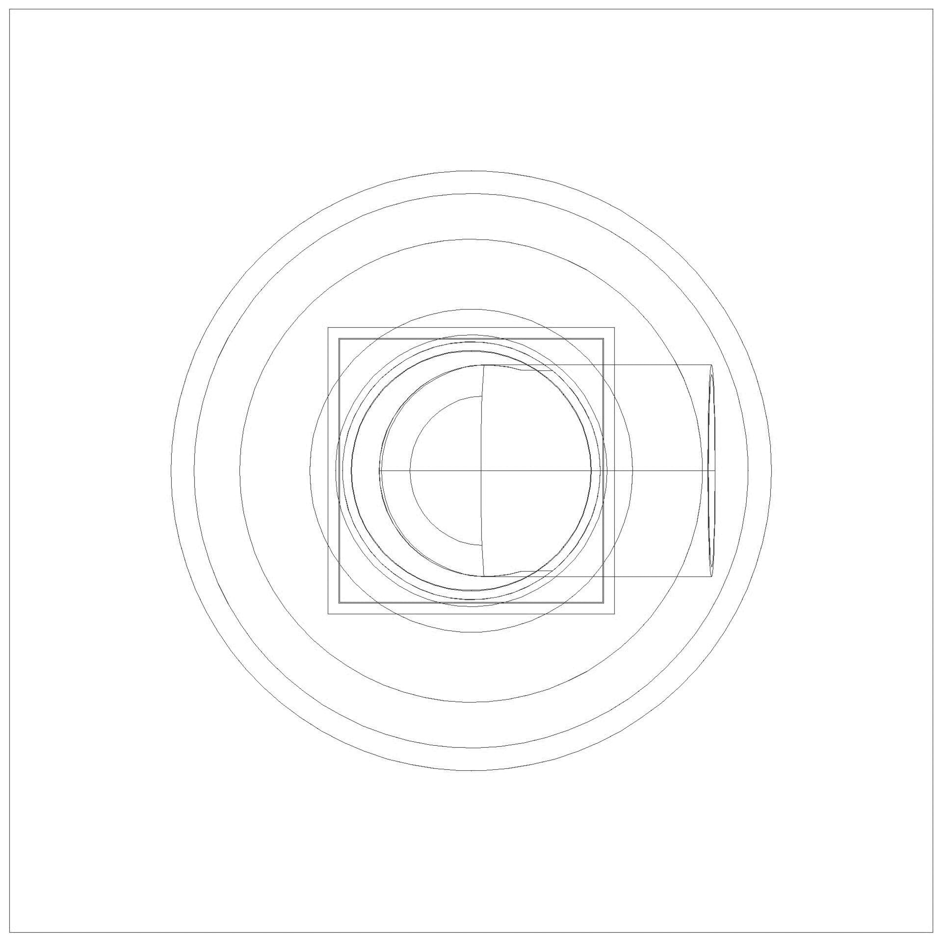 KESSEL-Ablauf Ferrofix DN100,seitl.,Schlitzr.,ABS Dünnbett. (3D)