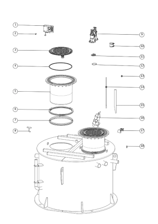 KESSEL-Fettabscheider EasyClean ground Multi NS 4 KESSEL Entwässerungstechnik - KESSEL-Fettabscheider EasyClean ground Multi NS 4