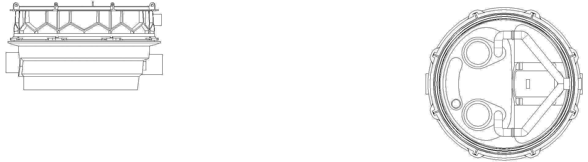 KESSEL-Rückstauhebeanlage Duo Ecolift XL, 2-Motor-Klappen, SPF1400-S1