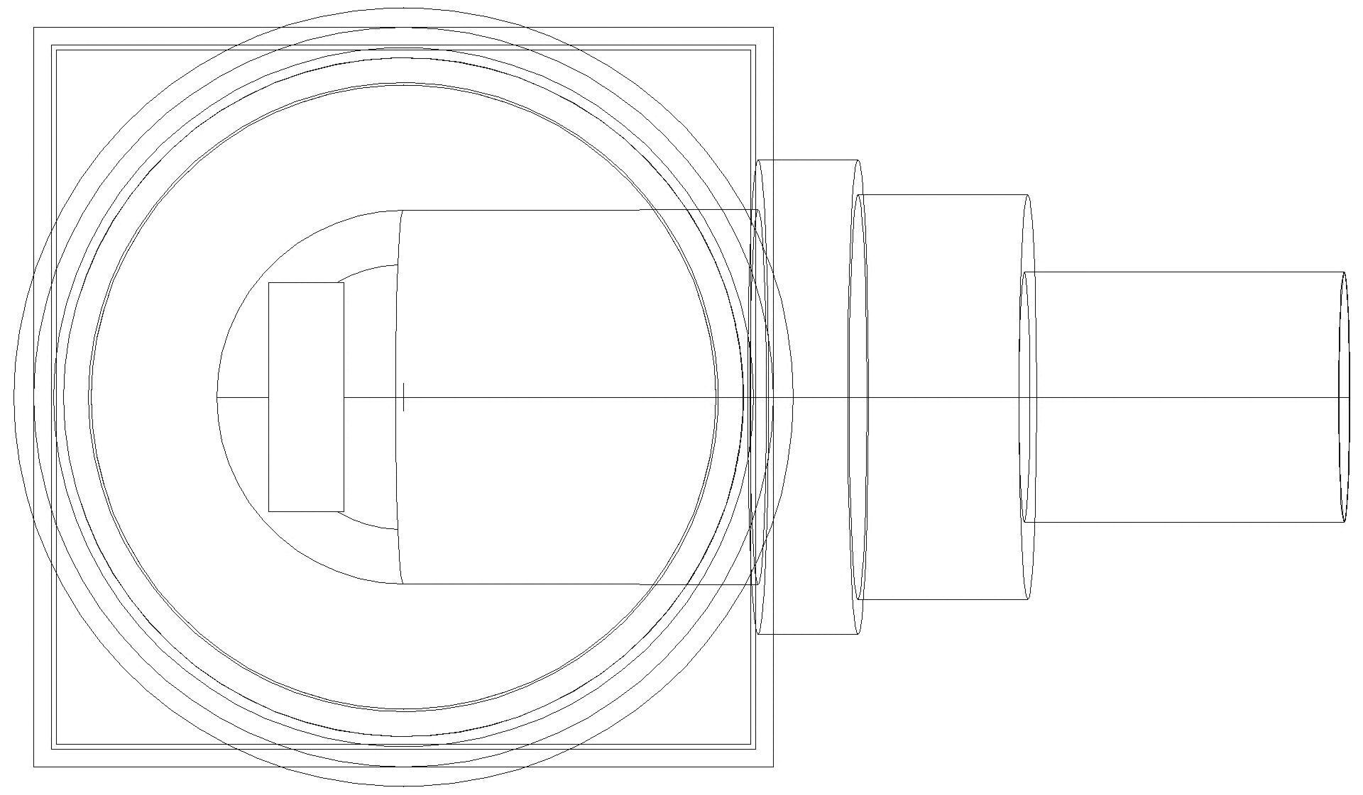 KESSEL-Objektablauf Practicus DN50 seitl., Schlitzrost Edst. (3D)