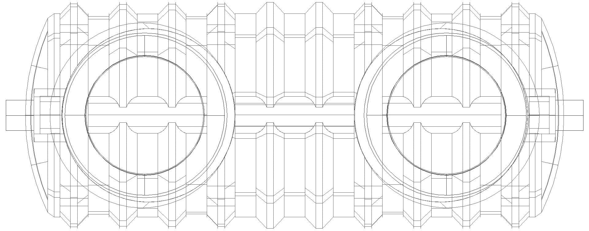 KESSEL-Öl-/Benzinabscheider EasyOil ground, NS 10, Sys. B, 2600 l, Bel.Kl. B (3D)