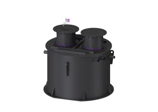 KESSEL-Fettabscheider EasyClean ground Multi NS 4 KESSEL Entwässerungstechnik - KESSEL-Fettabscheider EasyClean ground Multi NS 4