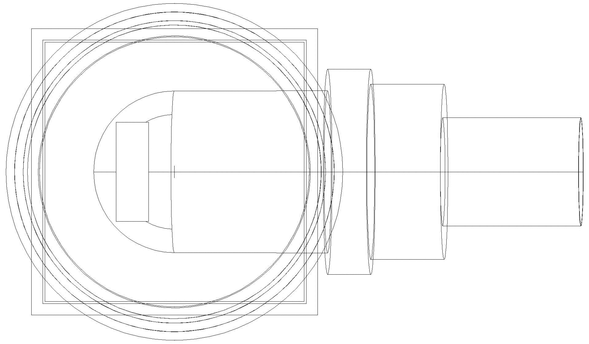 KESSEL-Objektablauf Practicus DN50 seitl., Designrost Kessel (3D)