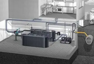 Fettabscheider für Freiaufstellung oder Erdeinbau Fettabscheider für Freiaufstellung oder Erdeinbau