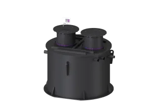 KESSEL-Fettabscheider EasyClean ground Multi NS 4 KESSEL Entwässerungstechnik - KESSEL-Fettabscheider EasyClean ground Multi NS 4