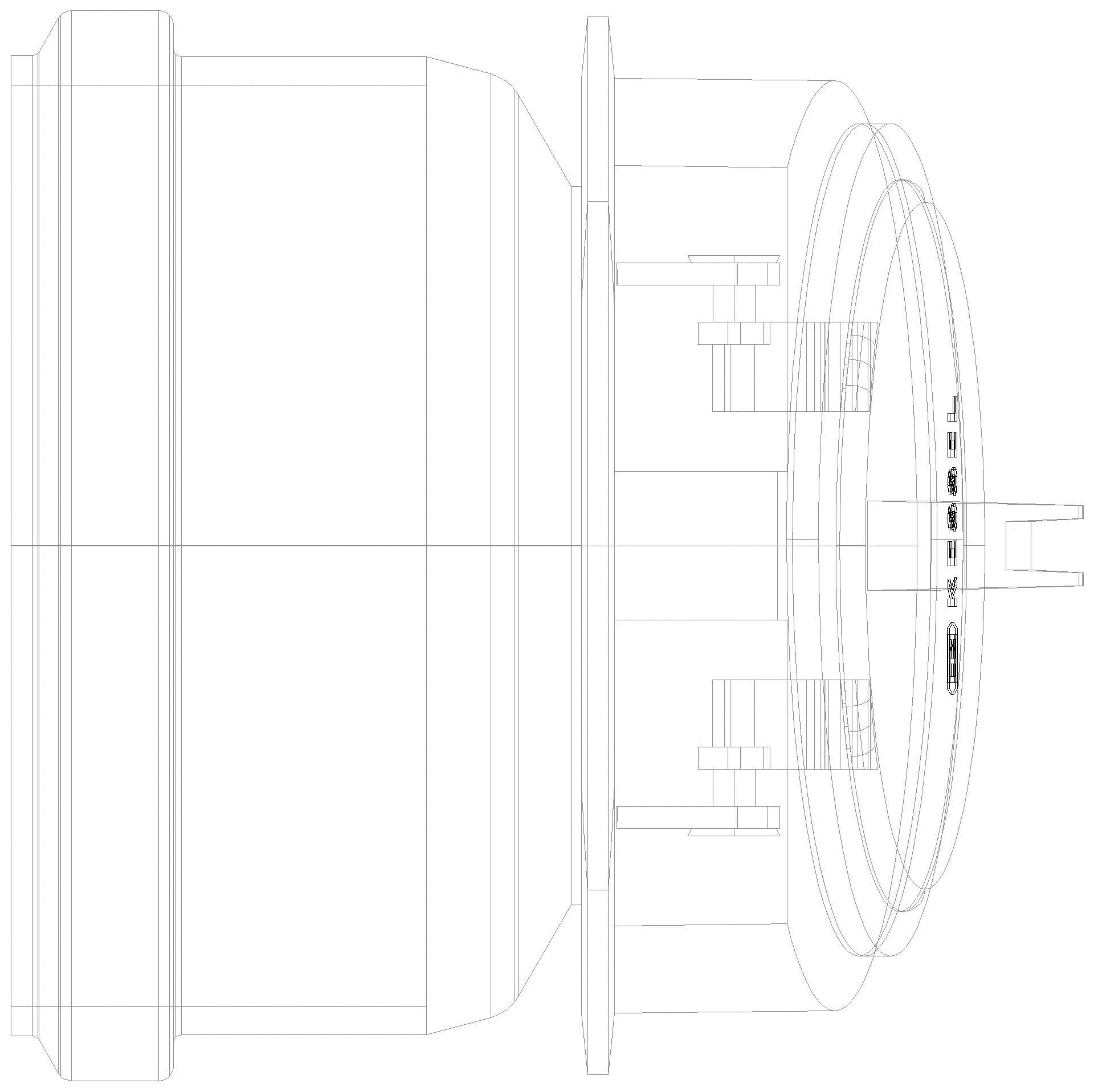 KESSEL-Rohrklappe DN 125 aus Kunststoff (3D)