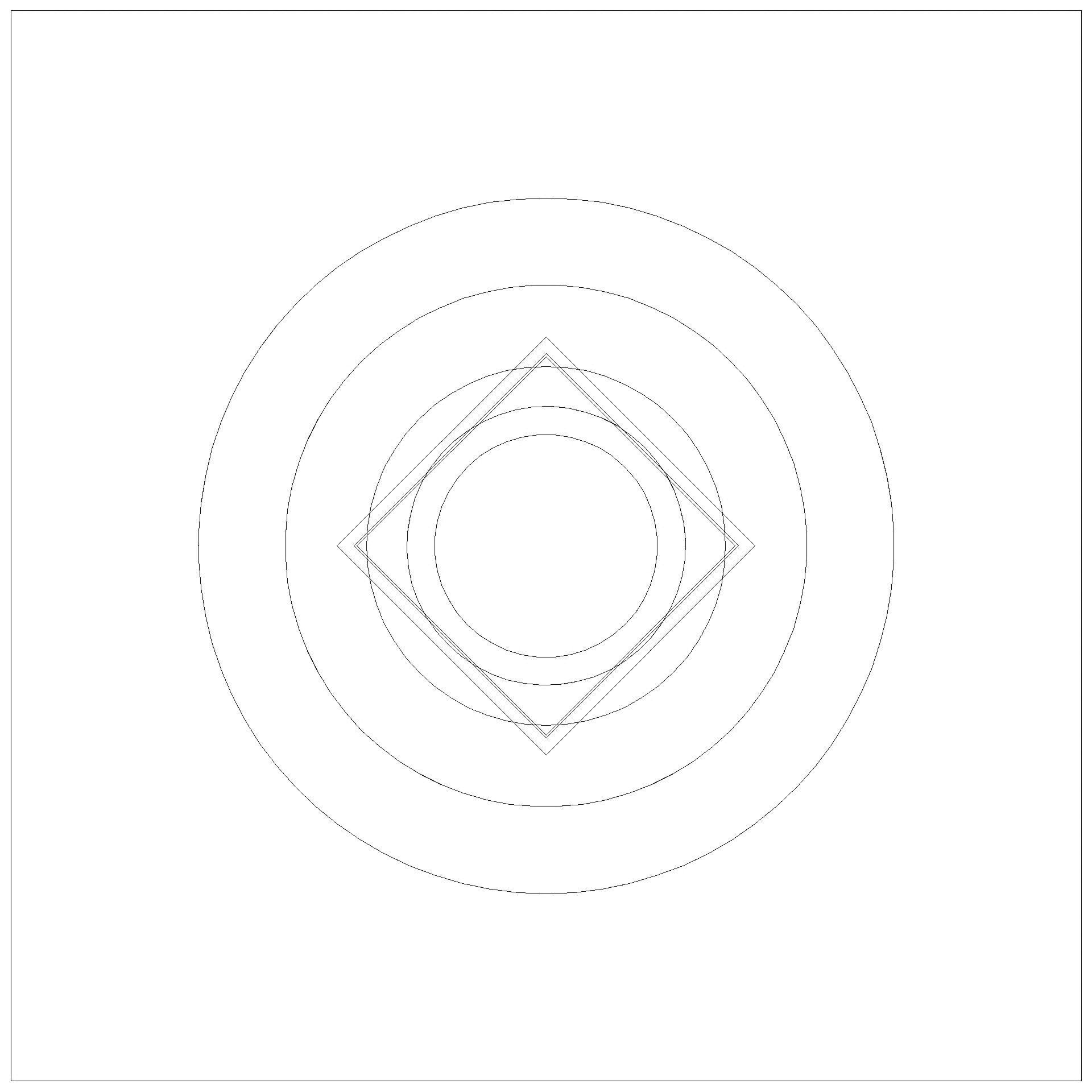 KESSEL-Dünnbettaufsatz Variofix Designrost Oval, ohne Lock&Lift, V4A (3D)