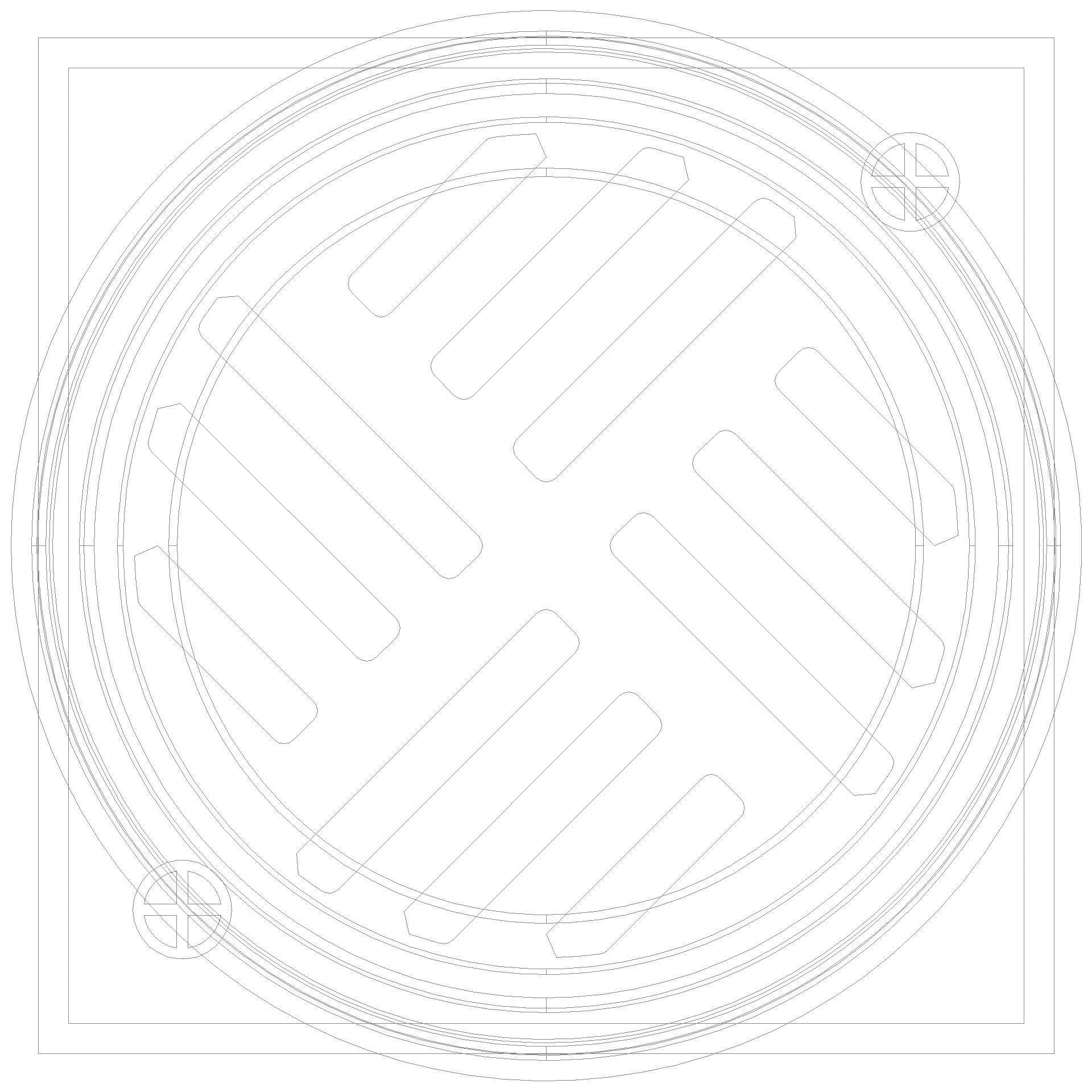 KESSEL-Objektablauf Practicus DN100 senkr., Schlitzrost Edst. (3D)