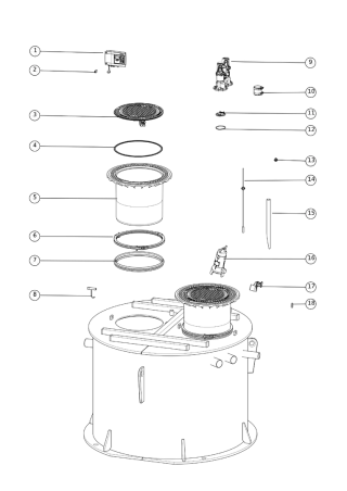 KESSEL-Fettabscheider EasyClean ground Multi NS 4 KESSEL Entwässerungstechnik - KESSEL-Fettabscheider EasyClean ground Multi NS 4