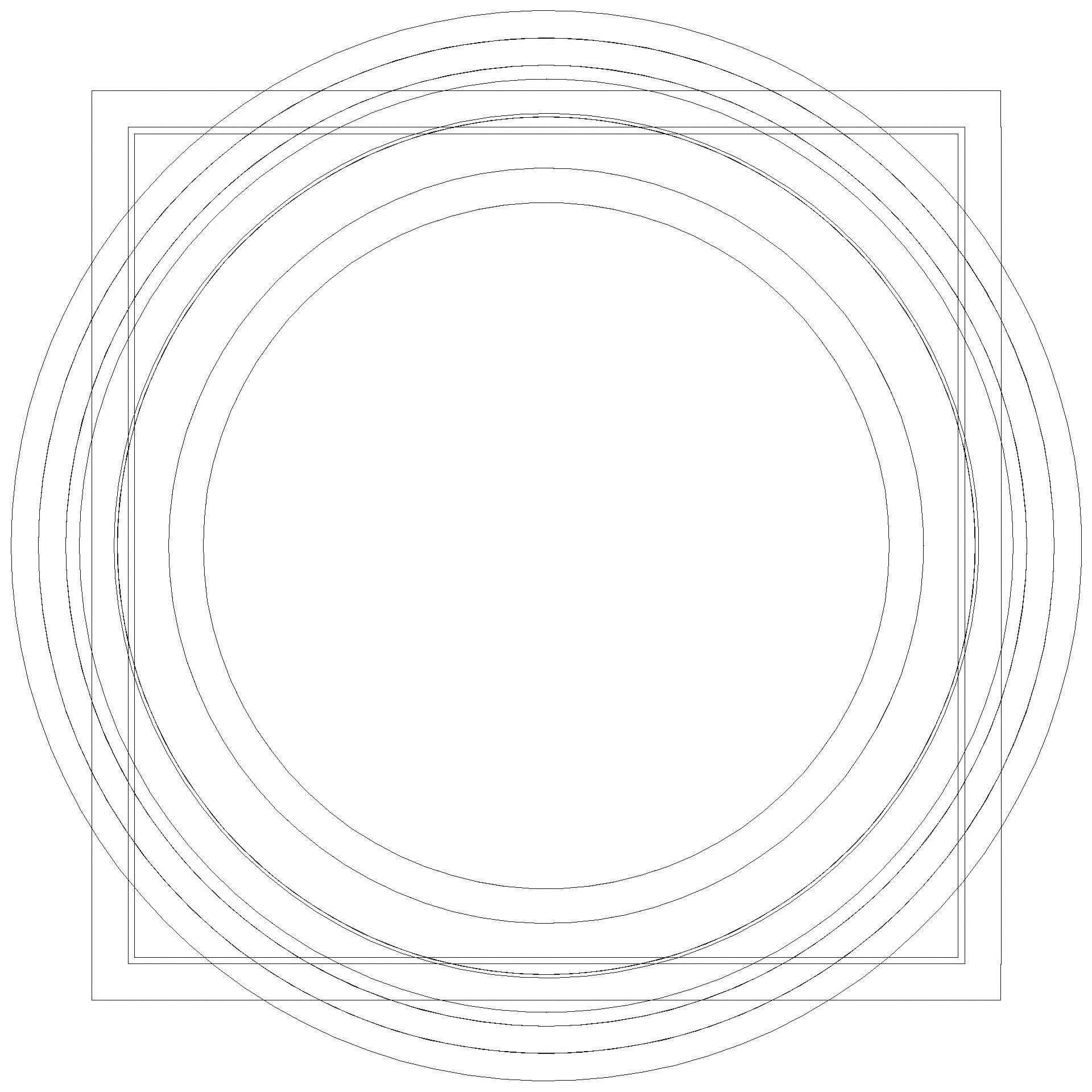 KESSEL-Objektablauf Practicus DN100 senkr., Designrost Kessel (3D)