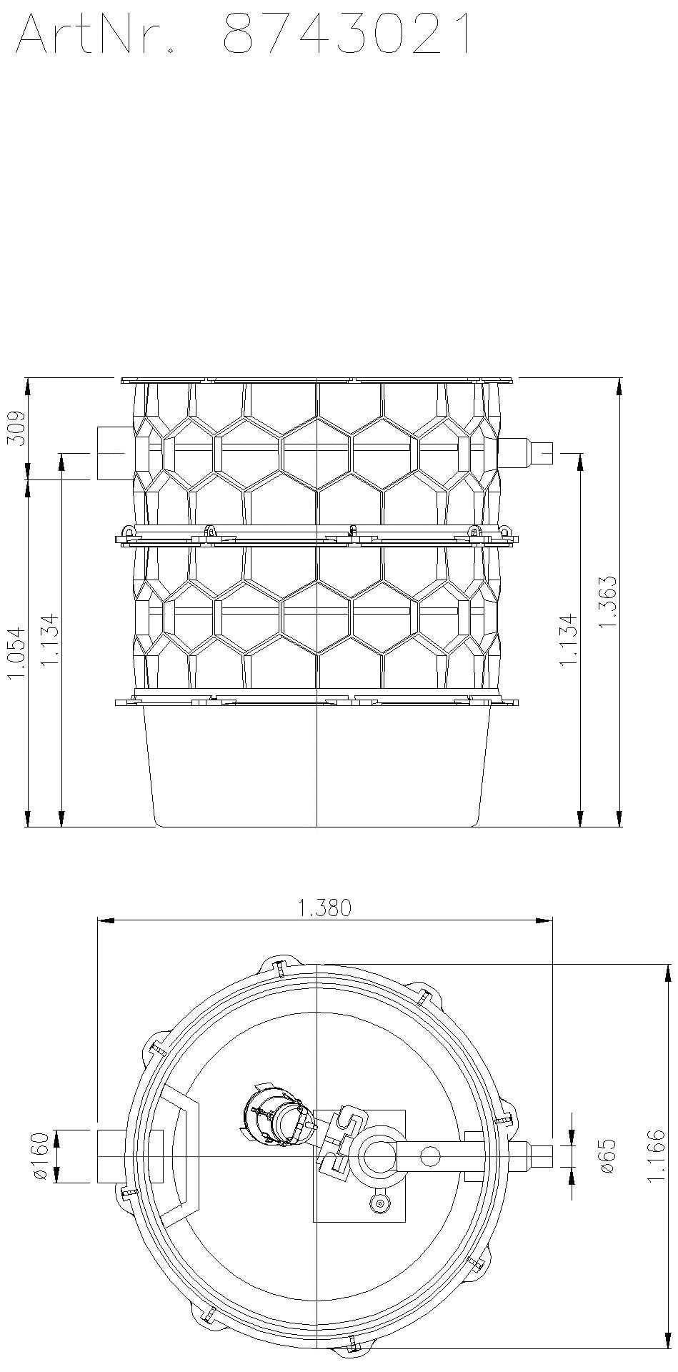 KESSEL-Pumpstation Aquapump XL Tronic, STZ 2600-S1