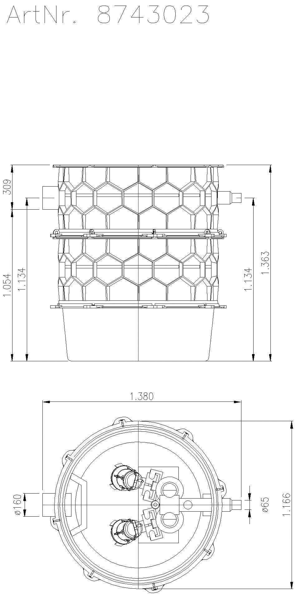 KESSEL-Pumpstation Aquapump XL Duo, GTF 1600-S1