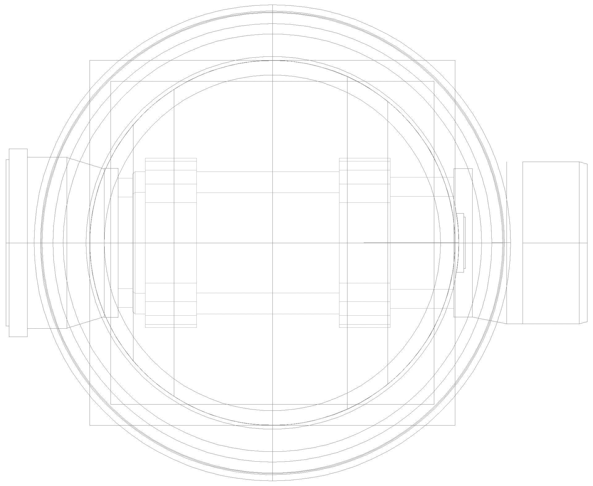 KESSEL-Fäkalien Rückstauautomat Staufix FKA Komfort DN 200, Bodenplatte, schwarz (3D)