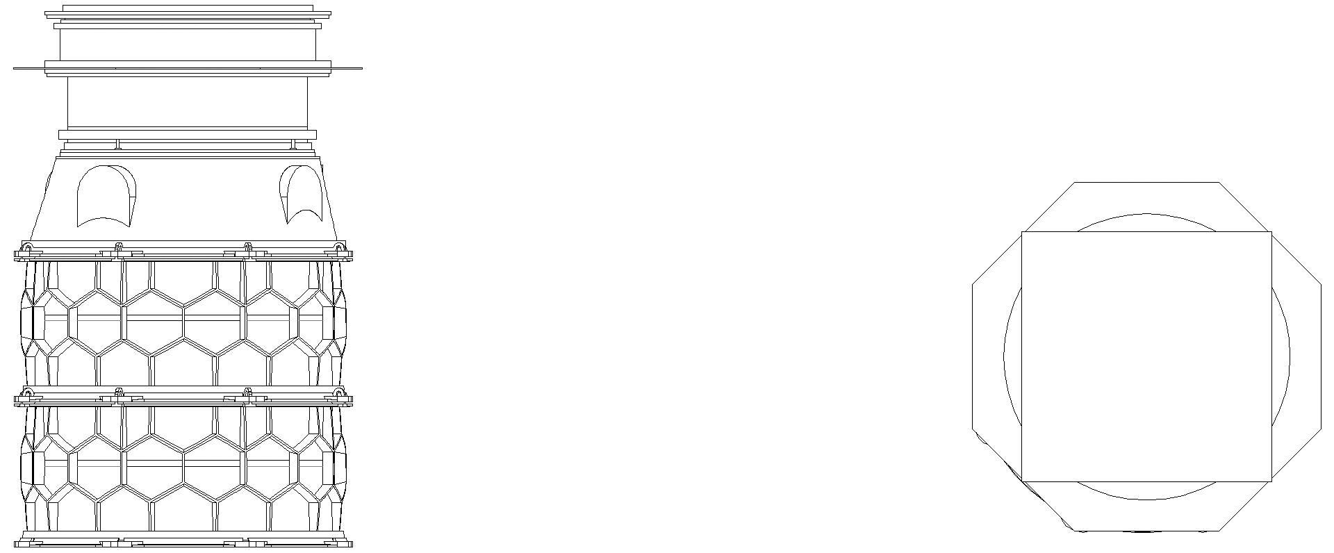 KESSEL-Schachtmodul, H:05,Zugang 800, Kl. A/L 15, ET 1653-1902mm, WU