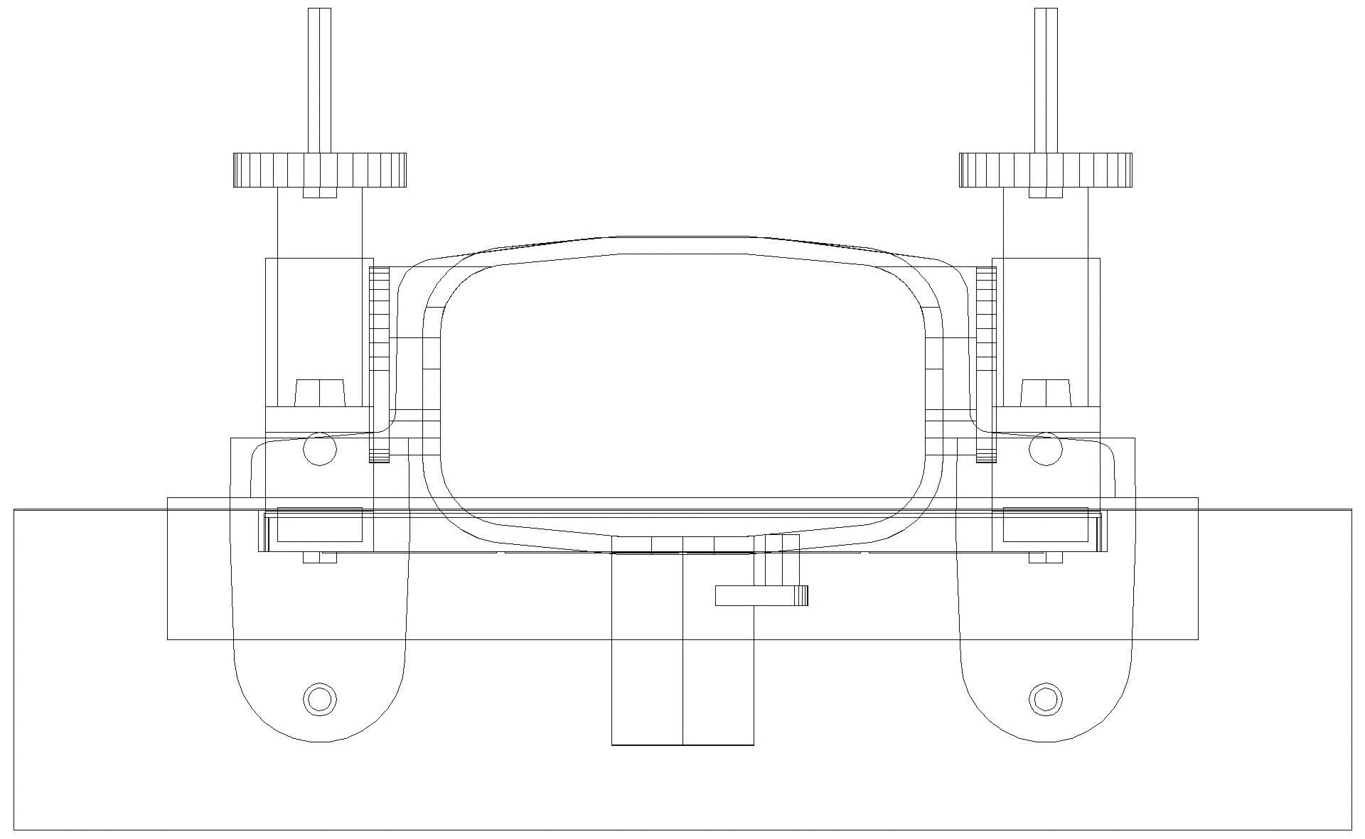 KESSEL-Wandablauf Scada mit Abdeckung Unsichtbar, WaD (3D)