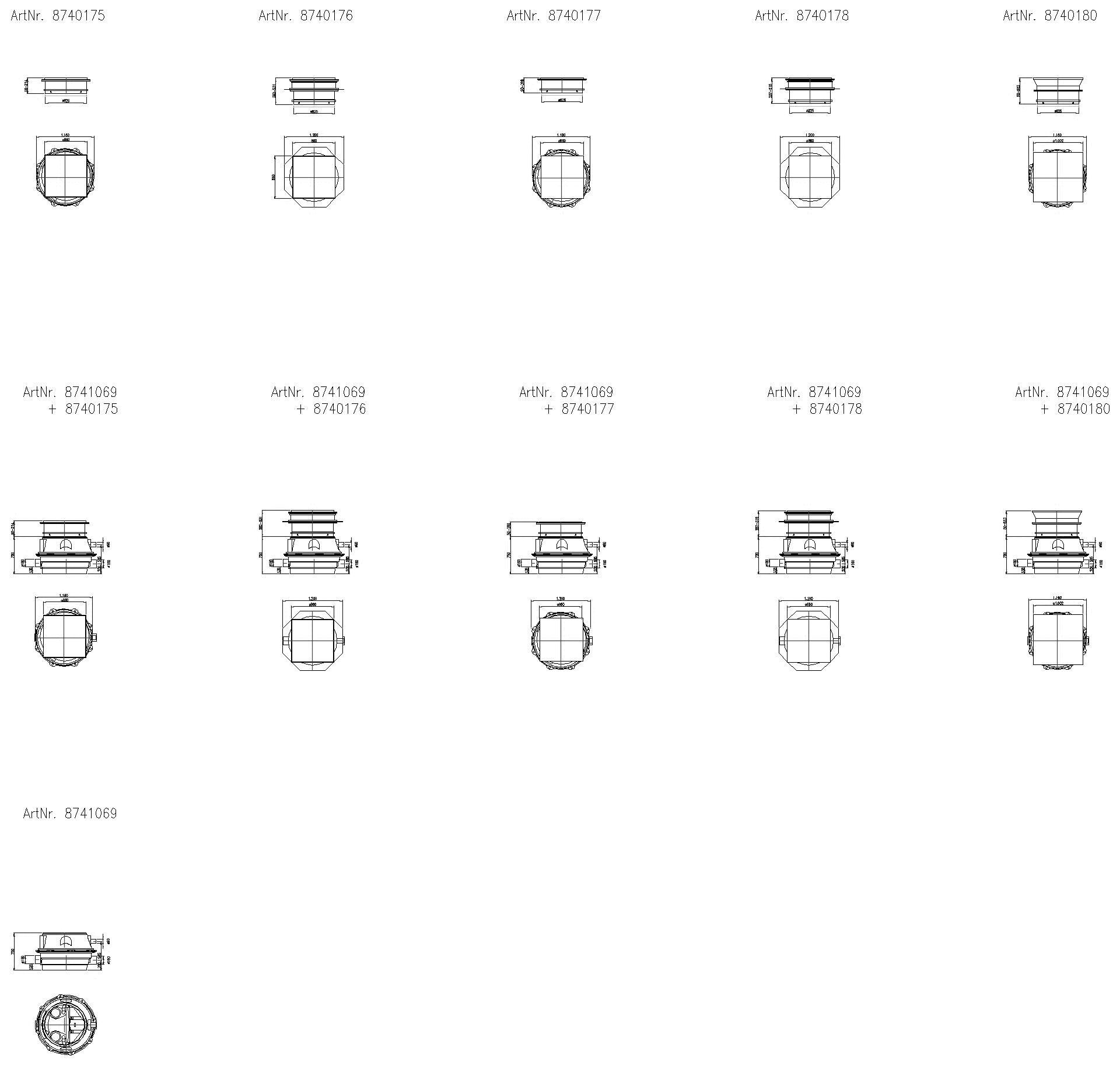 KESSEL-Rückstauhebeanlage Duo Ecolift XL,2-Motor-Klappen,SPF1500-S3,T0