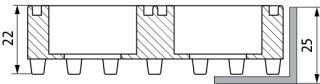emco Bautechnik - emco Gummiwabenmatte STRUCTURA