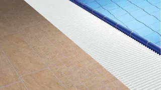 Schwimmbadroste von emco zur Abdeckung von Überflutungsrinnen Schwimmbadroste von emco zur Abdeckung von Überflutungsrinnen