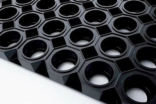 Eingangsmatten Speziallösungen: Taktile Leitsysteme, Design- und  Gummiwabenmatte Eingangsmatten Speziallösungen: Taktile Leitsysteme, Design- und  Gummiwabenmatte