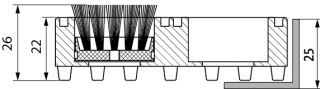 emco Bautechnik - emco Gummiwabenmatte STRUCTURA