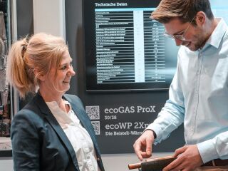 Beistell-Wärmepumpe ecoWP 2Xm macht Gas-Bestandsanlagen fit für die Zukunft