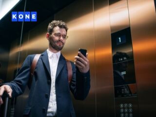 Maschinenraumlos und digital vernetzbar: der KONE MonoSpace® DX