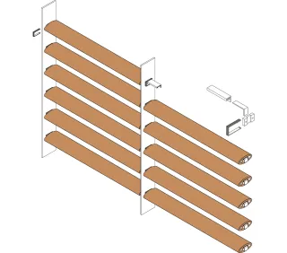 KeraShape® - Keramik im Profil für Fassaden KeraShape® - Keramik im Profil für Fassaden