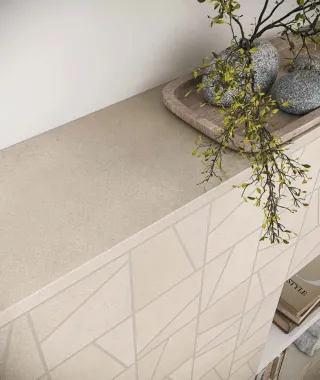 Fliesenserie Strata mit großformatigen Treppenfliesen Fliesenserie Strata mit großformatigen Treppenfliesen