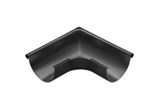 GRÖMO ALUSTAR Rinnenwinkel - Außeneck - 90° - Halbrund GRÖMO - GRÖMO ALUSTAR Rinnenwinkel - Außeneck - 90° - Halbrund