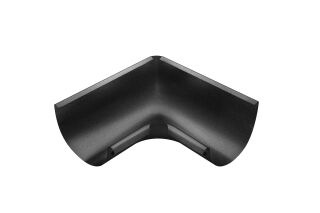 GRÖMO ALUSTAR Rinnenwinkel - Inneneck - 90° - Halbrund GRÖMO - GRÖMO ALUSTAR Rinnenwinkel - Inneneck - 90° - Halbrund