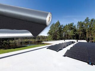 KRAITEC® top alu – Bautenschutz mit unterseitiger Alukaschierung