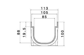 GFK-Rinnen für die Linienentwässerung GFK-Rinnen für die Linienentwässerung