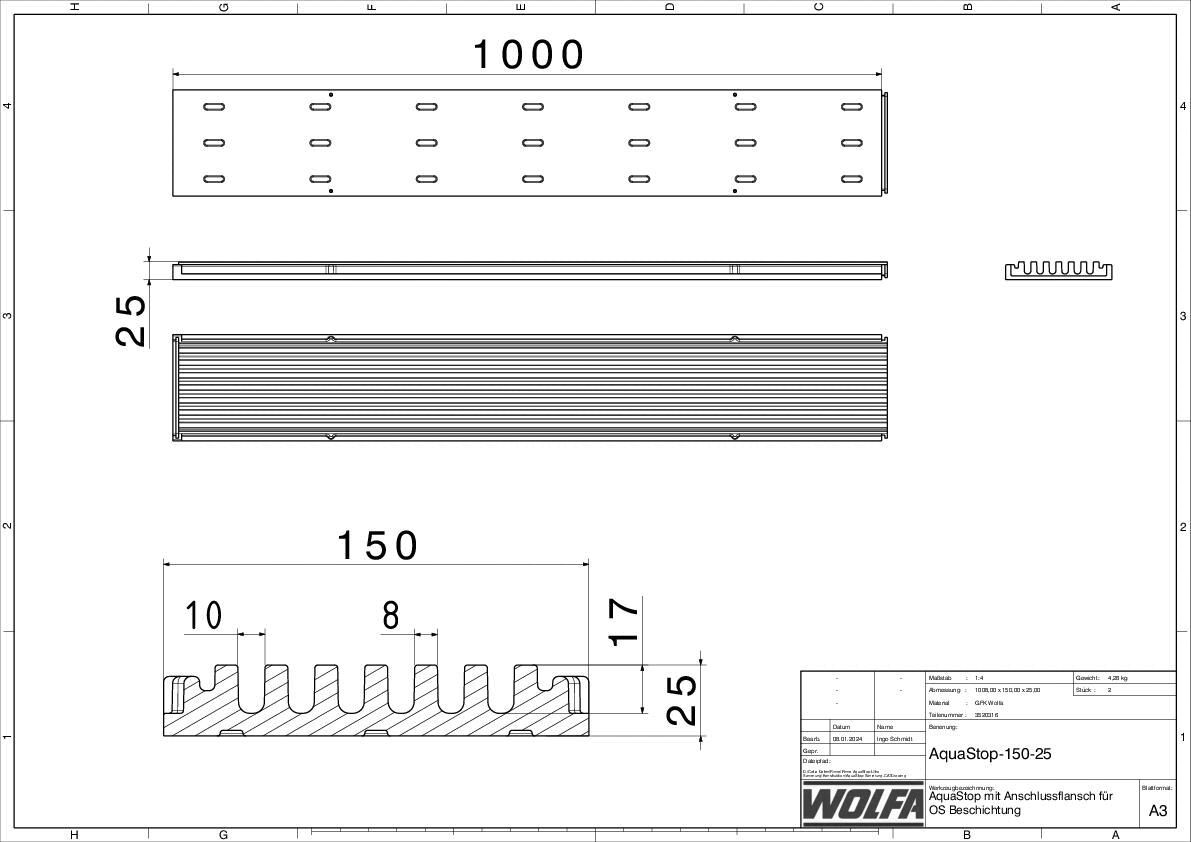 WOLFA - Friedrich Wolfarth - AquaStop 150-OS