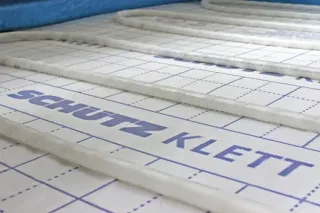 Flächenheizsysteme für Nassbau: Klettsystem Flächenheizsysteme für Nassbau: Klettsystem