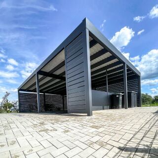 Carports aus Aluminium