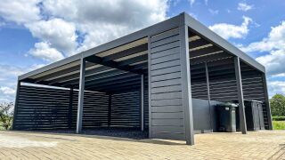 Carports aus Aluminium